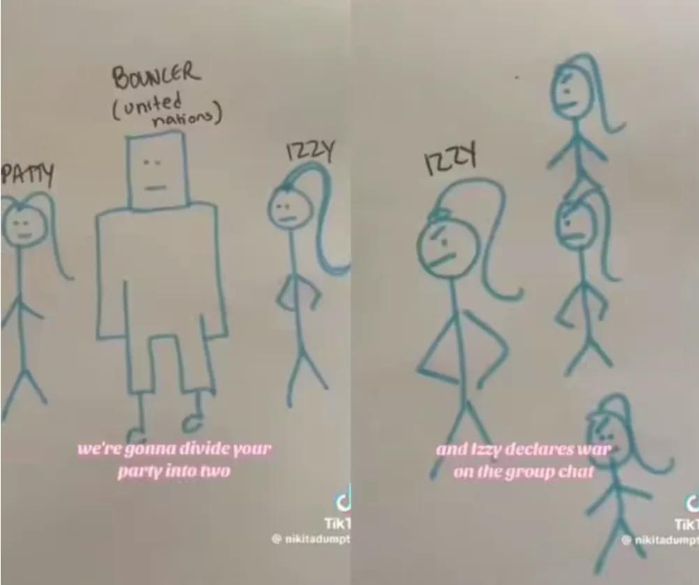 Screenshot from Nikita Dumptruck/TikTok