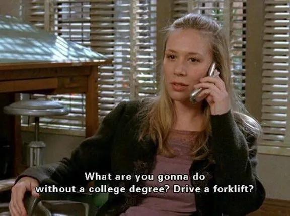 Screenshot from Gilmore Girls (2000) Screenshot from Gilmore Girls (2000)